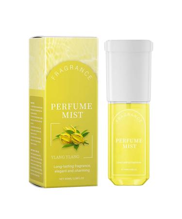 Perfume for Women Yilan Evening Fragrance - Body Perfume Spray Romantic Long Lasting Eau De Parfum Captivating Hair Mist Suitable for Travel Size Presents for Women 4.6x4.7x13.4 B