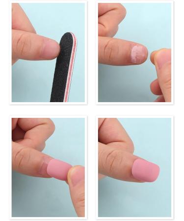 576 Pcs Matte Press on Nails EBANKU Short Acrylic False Nails - 24 Colors Square Fake Nails for Women Girls - Buy Online on GoSupps.com