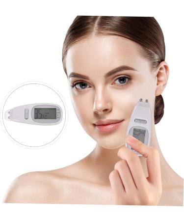 Mikikit 1 Set Moisture Tester Face Moisture Test Pen Skin Analyzer Device Facial Skin Analyzer Moisture Meter Skin Softness Analyzer Face Hydration Tester Abs Fuel Meter Water Oil White - Buy Online on GoSupps.com