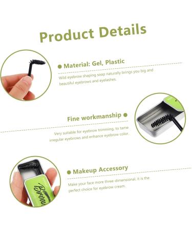 FOMIYES 9 Sets natural mascara eyebrow styling soap makeup eyebrow soap eyebrow kit the brow glue brow - Buy Online on GoSupps.com