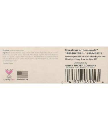 Buy THAYERS Witch Hazel Rose Petal Body Bar - Nourishing 5 oz Soap - Buy Online on GoSupps.com