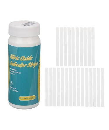 Body Nitric Oxide Test Strips Nitric Oxide Indicator Strips Test Salivary Nitrite Levels - 25 Strips 96% Highly Accurate with Anti VC Interference Ability - Buy Online on GoSupps.com