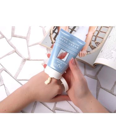 Herome 24h Protective Hand Cream - SPF 15 for Very Dry Cracked Hands | Velvet Soft Skin - 80ml - International Shipping Available - Buy Online on GoSupps.com