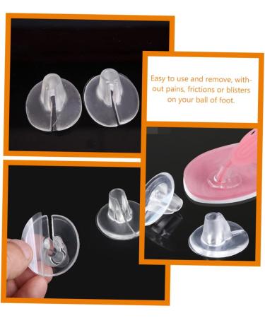 FOMIYES 36 Pcs Clear Toe Cushions for Sandals | Toe Protectors & Grip Pads | Comfortable Toe Guards for Ultimate Protection - Buy Online on GoSupps.com