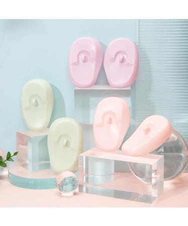 FRCOLOR 3 Pairs Ear Covers for Hairdressing, Shower, and Salon - Silica Gel Hair Dye Protectors - Buy Online on GoSupps.com