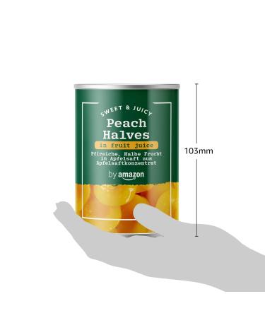 Buy Amazon Peaches in Apple Juice | 411g Half Fruit - International Shipping Available - Buy Online on GoSupps.com