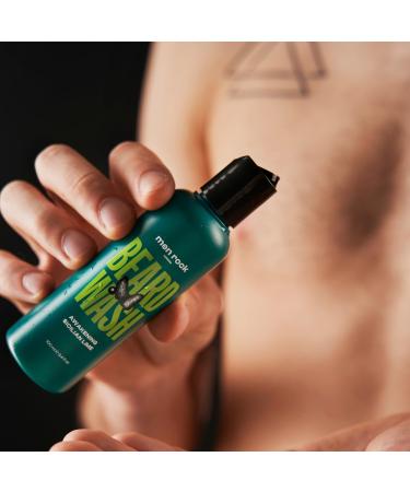 Men Rock Invigorating Beard Shampoo - Stimulate Growth & Hydrate with Sicilian Lime & Caffeine 100ml - Buy Online on GoSupps.com