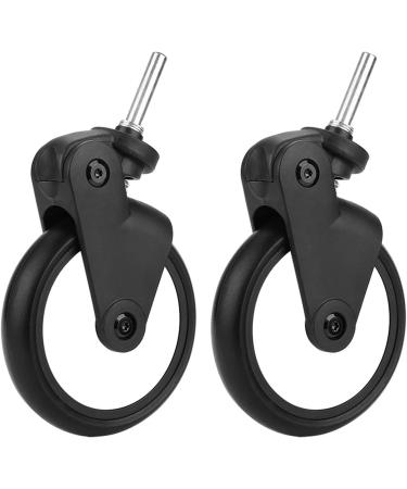 Voluxe Stroller Wheels - 360 Rotation Accessories for Kiddopotam Yoya Chbaby Yoyo | Front Wheel Pair (12) - Buy Online on GoSupps.com
