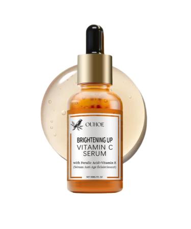 Face Serum for Women - Vitamin C Serum for Face - Dark Spot Correcting Glow Serum - Hydrating Serum with Hyaluronic Acid & Vitamin E - Anti Aging and Skin Brightening Serum Face 30ml