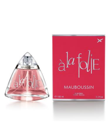 Mauboussin - A La Folie 100ml (3.3 Fl Oz) - Eau de Parfum for Women - Floral & Oriental Scents