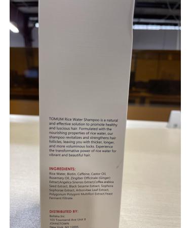 Hair Growth Shampoo for Men & Women | Advanced Rice Water Formula Biotin-Enriched for Thicker Stronger Hair - Natural Solution for Thinning & Hair Loss - Buy Online on GoSupps.com