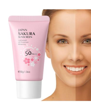 Sunscreen SPF 50 PA+++ Sunscreen Lotion Moisturizing Nongreasy Sunscreen 30g For Sensitive Skin Daily Use Outdoor Sports