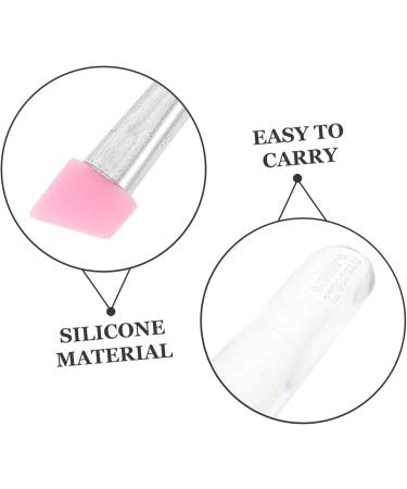 Baluue Perm Mascara Brush Lip Balm Applicator Cream Eyeshadow Brush Small Eyeshadow Brush Eye Cream Plastic - Buy Online on GoSupps.com
