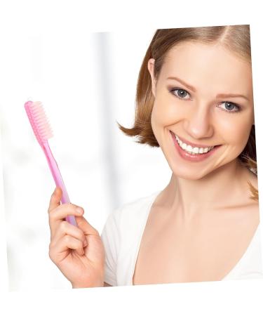 6pcs Colorful XXL Hard Toothbrushes - Travel-Friendly Brushes for Adults | Durable & Stylish Oral Care - Buy Online on GoSupps.com