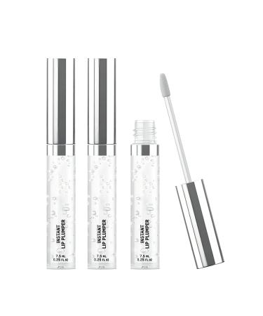 Nourishmax Lip Plumper - Instant Lip Plumper Gloss Nutri-Filler Lips Collagen Lip Plumper Gloss Day and Night Lip Plumper (3PCS)