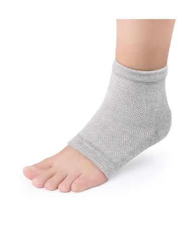 Moisturizing Gel Socks - 3 Pairs for Cracked Heels Relief | Toeless Socks for Pain Relief - Buy Online on GoSupps.com