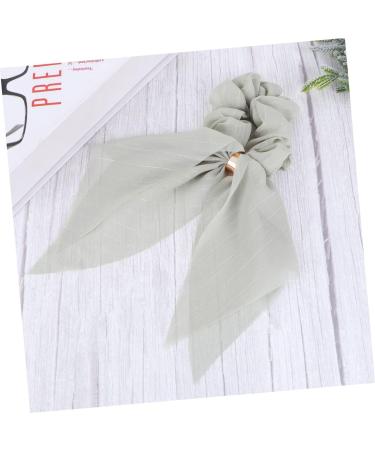 Green Hair Ties Hair Ribbons for Women Hair Ribbons for Girls Green Scrunchies Hair Bands for Women's Hair Scrunchies for Girls Long Hair Ring Cloth Hair Tie Bow Tie Ponytail Miss - Buy Online on GoSupps.com