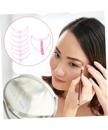 Balacoo 9 Sets Eyebrow Aid Eyebrow Shaping Template Eyebrow Shaping Stencil Plastic Eyebrow Template Shaper 1 count (Pack of 1) Pinkx3pcs - Buy Online on GoSupps.com