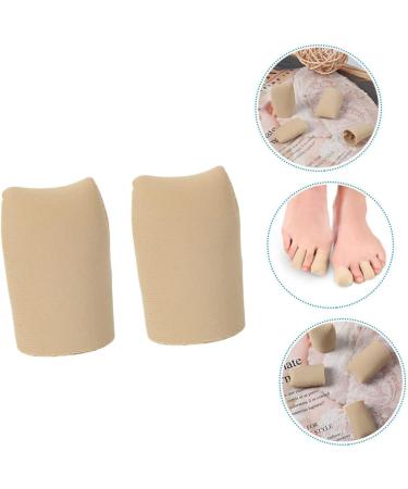 KALLORY 2pcs Silicone Gel Toe Sleeves - Toe Protectors and Finger Tube Sleeves for Toe/Finger Protection - Buy Online on GoSupps.com