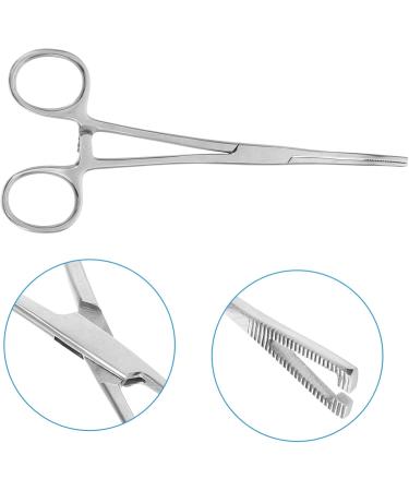 GRIRIW Reptile Feeding Clip Terrarium Supplies Feeding Tongs Silver Stainless Steel - Buy Online on GoSupps.com