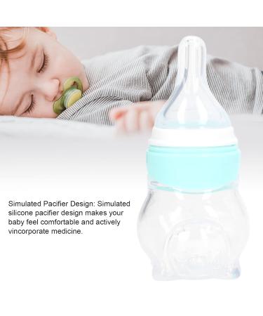 Nipple Type Newborn Pacifier Feeder | Control Flow Silicone Baby Medicine Feeder - Prevent Choking & Ensure Safe Feeding - Buy Online on GoSupps.com