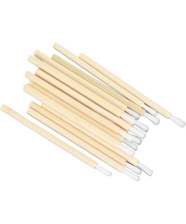 Bamboo Lip Brush Disposable Lip Wand with Bamboo Handle Miniature Applicator for Home and Women - Buy Online on GoSupps.com