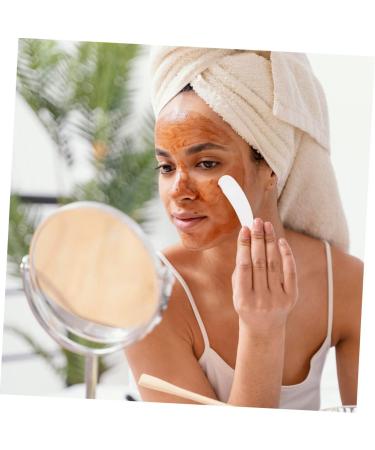 CRILSTYLEO 100pcs Mask Scoop Cream Scoop Creme Makeup Cosmetic Spoons Skin Care Tools Skin Care Mask Pp White - Buy Online on GoSupps.com