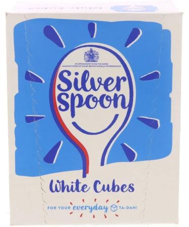 Silver Spoon White Sugar Cubes 500g - Premium Quality Sweetness for Your Beverages - Buy Online on GoSupps.com