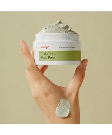 Shop ma:nyo Deep Pore Soda Clay Facial Mask - Vegan Detox | 3.71oz - Refresh Your Skin - Buy Online on GoSupps.com