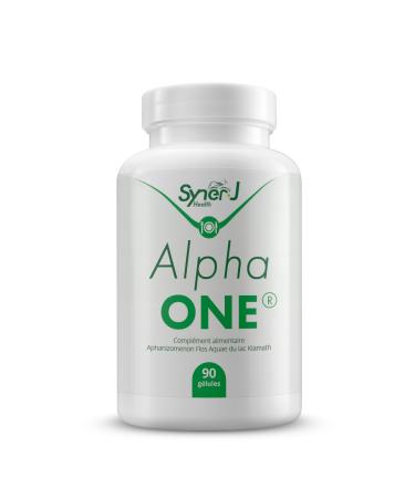 AlphaONE | Algue AFA Klamath 100% Pure | Vitalit Humeur D tox | Bioactive Dehydration | SynerJ Health (90 g lules)