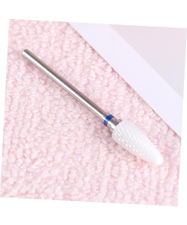 minkissy drill nail grinding head electric nail file carbide bit alloy clean hard carbide nail drill bit carbide drill bit nail drill tool polisher grinding head to rotate manicure medium As Shown - Buy Online on GoSupps.com