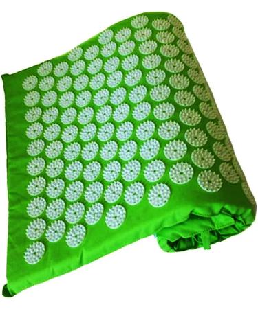 Acupressure Massage Mat 68x42 cm - Green | Pain Relief & Relaxation for Body & Mind - Buy Online on GoSupps.com