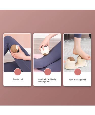 2-in-1 Foot Massage Ball & Lacrosse Balls | Hot & Cold Compress Massage Roller for Myofascial Relief & Foot Pain - Buy Online on GoSupps.com