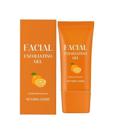 Facial Exfoliating Gel Orange Enzyme Hydrating Facial Scrub Deep Cleansing Moisturizing Facial Exfoliator Orange D Moisturizing Cleansing and Rejuvenating
