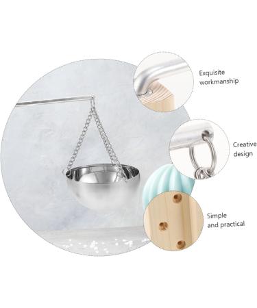 Minkissy Stainless Steel Bowls for Essential Oils | Aromatherapy Diffusor & Ethereal Oil Holder | 12x12x6.8cm - International Shipping Available - Buy Online on GoSupps.com