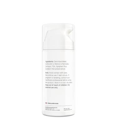 Retinol-A Gel | Best Anti-Aging Moisturizer for Fine Lines & Wrinkles | Daily Vitamin A Facial Gel | Smooth Firm Youthful Skin (3.4 oz - Buy Online on GoSupps.com
