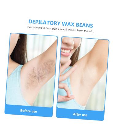 Frcolor 3ST Eyebrow & Bikini Hair Removal Wax Pearls - Organic Hot Wax Beans for Smooth Skin - Buy Online on GoSupps.com