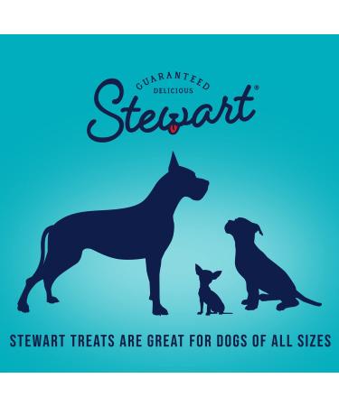 Stewart Freeze Dried Dog Treats - Healthy Grain-Free Beef, Chicken, and Salmon Single Ingredient Treats for All Breeds - 21 Ounce Resealable Tub - Buy Online on GoSupps.com