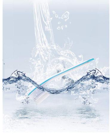 Electric Bath Brush Extra Long Handle 38cm - 4 in 1 Waterproof Back Scrubber for Men & Women - Perfect Shower Tool - Buy Online on GoSupps.com