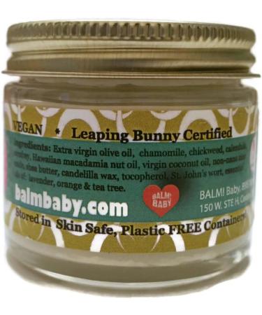 BALM! Baby MAD Rash Zinc Diaper Rash Balm & Skin Aid - 2 oz Glass Jar - Buy Online on GoSupps.com