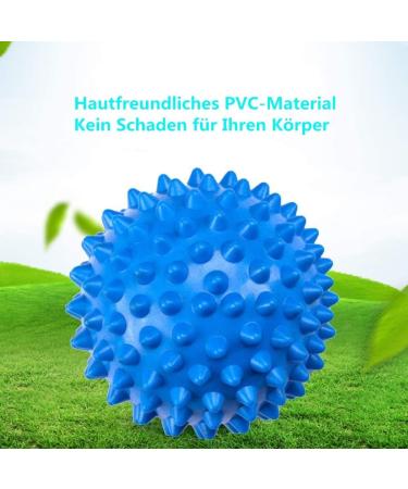 Proleo 3 Set Igelball Massage Balls - Hedgehog & Nopy Balls for Stress Relief Reflexology & Trigger Point Therapy - 9 & 7.5 cm - Buy Online on GoSupps.com