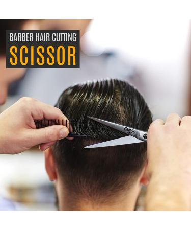 Elite Unity 6.5 Inch Hair Cutting Scissors Barber Shears - Professional Razor Edge Sharp Scissors for Barber Kit, Haircut, Trimming Men/Women - Salon & Home Use - Buy Online on GoSupps.com