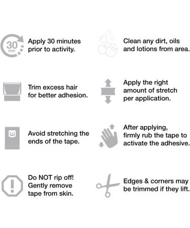 StrengthTape Kinesiology Tape Kit - Shoulder - Premium Sports Tape Provides Support and Stability to The Target Area - Buy Online on GoSupps.com