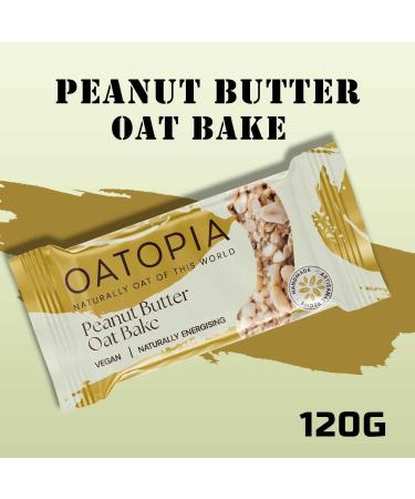 Oatopia Oat Bake Bar Pick N Mix - Choose From 4 Flavours | Almond Bakewell Original Peanut Butter Salted Caramel | Vegetarian & Vegan Oat Bake-Bar 120g | Pack of 16 (Each of 4) - Buy Online on GoSupps.com