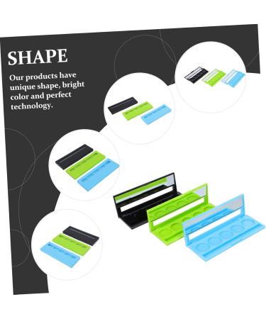  FOYTOKI Rotating Makeup Storage Tray with 5 Compartments for Eyeshadow Lipstick and Blush - Refillable - Buy Online on GoSupps.com