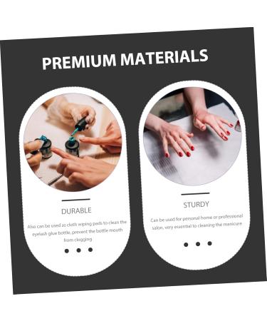 Housoutil 2 Boxes Eyelash Wipes Nail Wipes Glue for Nail Charms Pumpkin Container with Lid Lash Glue Cleaning Cloth Glue Remover Pad Gel for Nails Plastic Nail Polish Manicure Tools - Buy Online on GoSupps.com