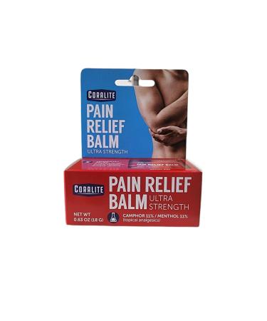 2 Pack Coralite Ultra Strength Pain Relief Balm - Non-Staining