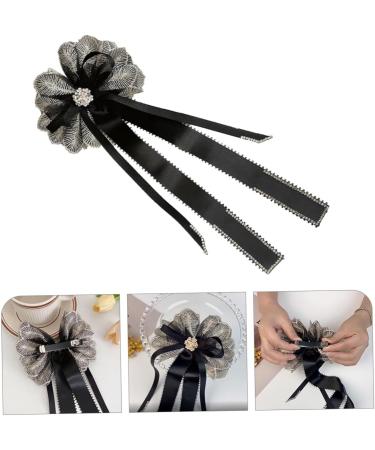 FRCOLOR Big bow hairpin rose hair clip make up hair clips black hair band hair barrettes for women accesorios para mujer flower hair clips for women hair ribbons for girls big hair Hair - Buy Online on GoSupps.com