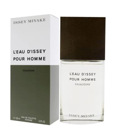 Issey Miyake Leau Dissey Eau and Cedre EDT Intense Spray Men 3.3 oz - Buy Online on GoSupps.com