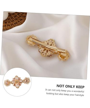 Ipetboom 1pc Hairpin Hair Pin Hair Clip Hair Barrettes Pearl Hair Barrette Floral Hair Accessories Hair Holder Decorations Holiday Fashion Hair Clamps Hair Styling Clip Bangs - Buy Online on GoSupps.com